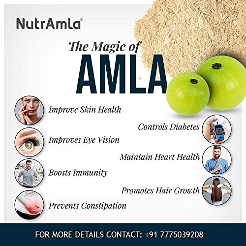 51lnqUPZ63L - Manvik Foods NutrAmla Amla Fruit Dried Candy in Pieces Dehydrated Candies Source of Vitamin C Traditional Recipe, as good appetizer N.Wt.900g - Image 7