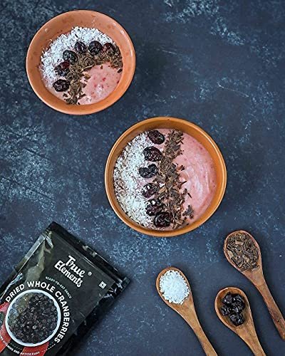 51lrZcABsGL - Manvik Foods True Elements Whole Cranberry 500g - Cranberries Dry Fruit | Antioxidant Rich, Non-GMO, Gluten Free & Vegan | Healthy Snack - Image 7