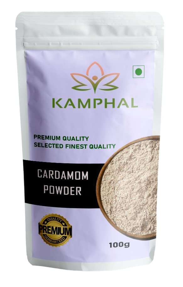 51lsUQY3dL - Manvik Foods Kamphal Green Cardamom Powder (Elaichi Powder) 100g | Aromatic Elaichi Powder | Adds taste to Food