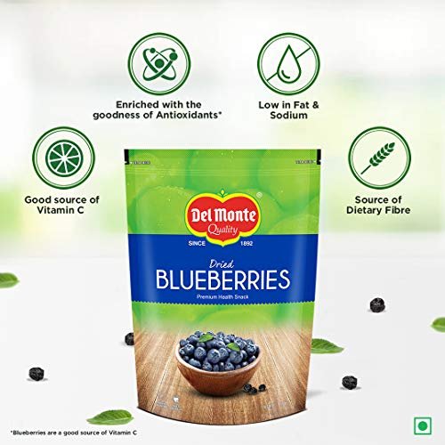 51oJfmyLpoL - Manvik Foods Del Monte Dried Blueberries, 130g - Image 5