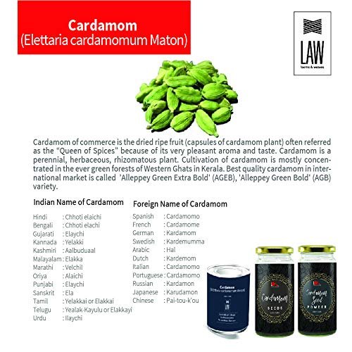51qOQftk5VL - Manvik Foods looms & weaves – Cardamom Seeds Powder (50 gm) - Image 4