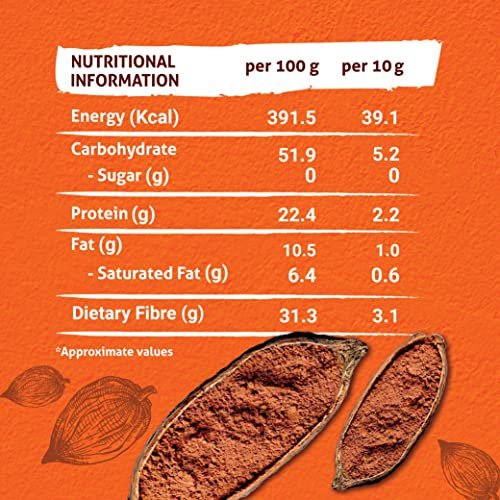 51qyjQ35bQL - Manvik Foods LuvIt Cocoa Crush - Cocoa Powder | Unsweetened, Vegan, Gluten Free | Perfect for Baking Cakes, Cookies | Shakes, Smoothies, Frosting making | Pack of 4-95g each - Image 5