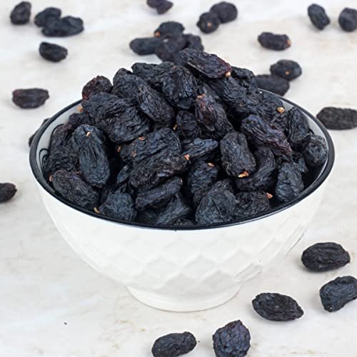 51sgtTQNpvL - Manvik Foods Urban Platter Healthy Afghan Seedless Black Kishmish (Raisin) 250gm - Image 3