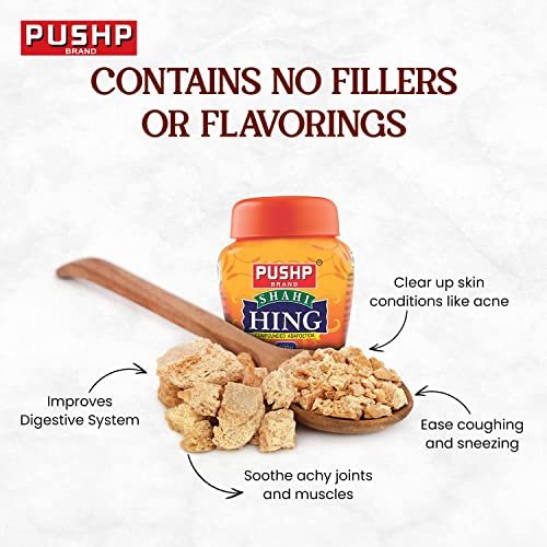 51thEaHiWWL - Manvik Foods Pushp Brand Asafoetida Hing Jar (50 GM) - Image 5