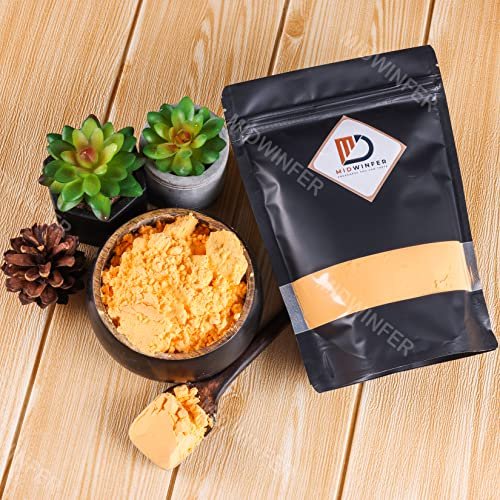 51u F2VcmRL - Manvik Foods MIdwinfer Custard Powder Mango Flavour 400g | Without Sugar | for Fruit Salad, Cake, Ice Cream, Milkshake - Image 5