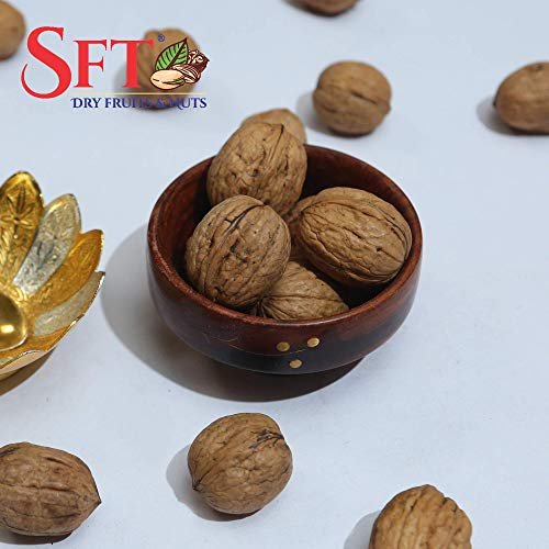 51vCM1eNVPL - Manvik Foods SFT Walnut Inshell (Akhrot) 1Kg - Image 5