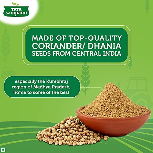 51vln48 aAL - Manvik Foods Tata Sampann Coriander Powder With Natural Oils, 200g - Image 5