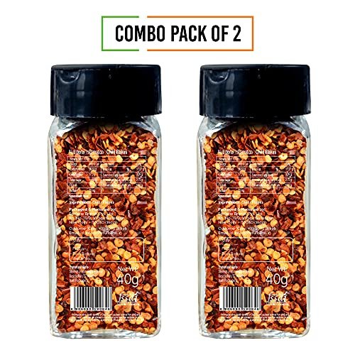 - Manvik Foods Chef Urbano Chilli Flakes Sprinkler 40g X 2 - Image 3