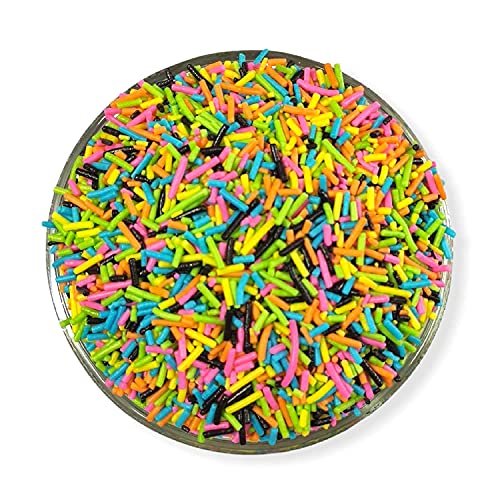 51wPfErKOL - Manvik Foods Dry Fruit Hub Cake Sprinkles Combo 300gms, Sprinkles For Cake Decoration, Choco Chips For Cake, Dark & White Choco Chips, Tutti Frutti-Cherries, Rainbow Balls For Cake, Cake Decorating, Each 50gms - Image 5