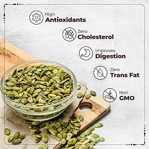 51wgbyfq5hS - Manvik Foods Happilo Premium Roasted Pumpkin Seeds for Eating 200g | Lightly Salted for Healthy Diet | Immunity Booster and Fiber Rich Superfood | Crunchy Healthy Snack - Image 5