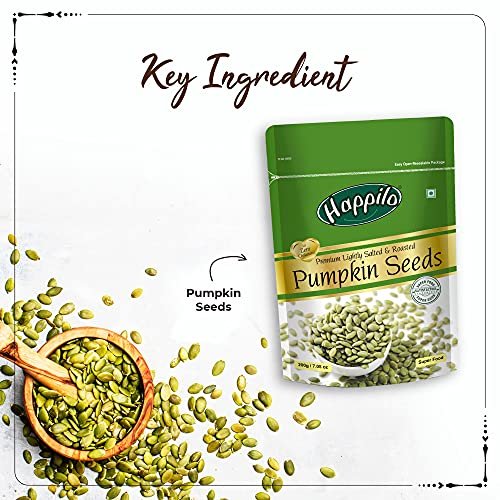 - Manvik Foods Happilo Premium Roasted Pumpkin Seeds for Eating 200g | Lightly Salted for Healthy Diet | Immunity Booster and Fiber Rich Superfood | Crunchy Healthy Snack - Image 6
