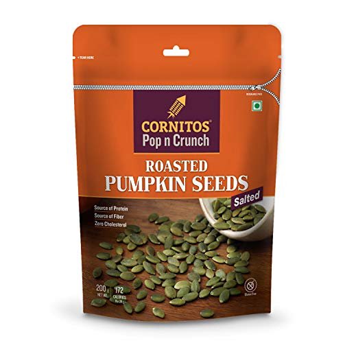- Manvik Foods Cornitos Pumpkin Seeds Roasted Salted, 200g