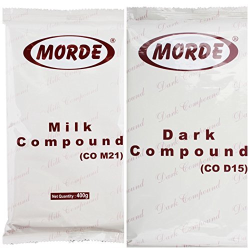 51zyJGECqaL - Manvik Foods MORDE Combo Of Milk & Dark Compound (400 G Each)