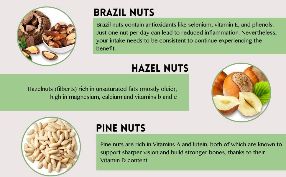 610ZITU9yOL - Manvik Foods Nutri Desire - Brazil Nuts Brazillian nut, Jumbo Brazil Nuts, Brazil Nuts Organic (Brazil Nuts, 100) - Image 4