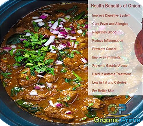 - Manvik Foods Organic Prime Red Onion Powder - 500 GM X 2 = 1 KG by Organic Prime - Image 5