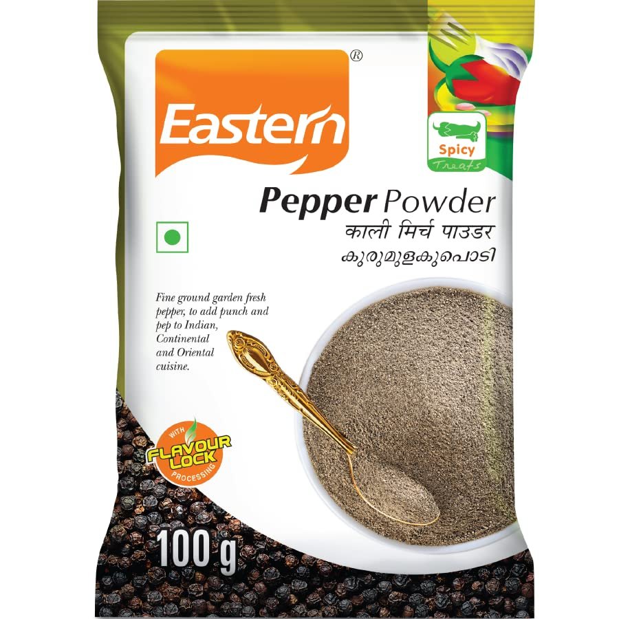 61ny1vvwW2L - Manvik Foods Eastern Black Pepper Powder, 100g