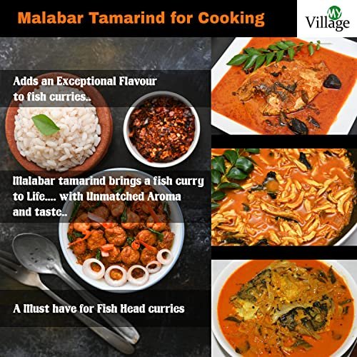 - Manvik Foods My Village Malabar Tamarind | Homely farmed Kerala Kudampuli | A1 Grade (Export grade) Brindleberry of Kerala origin, 400g - Image 5